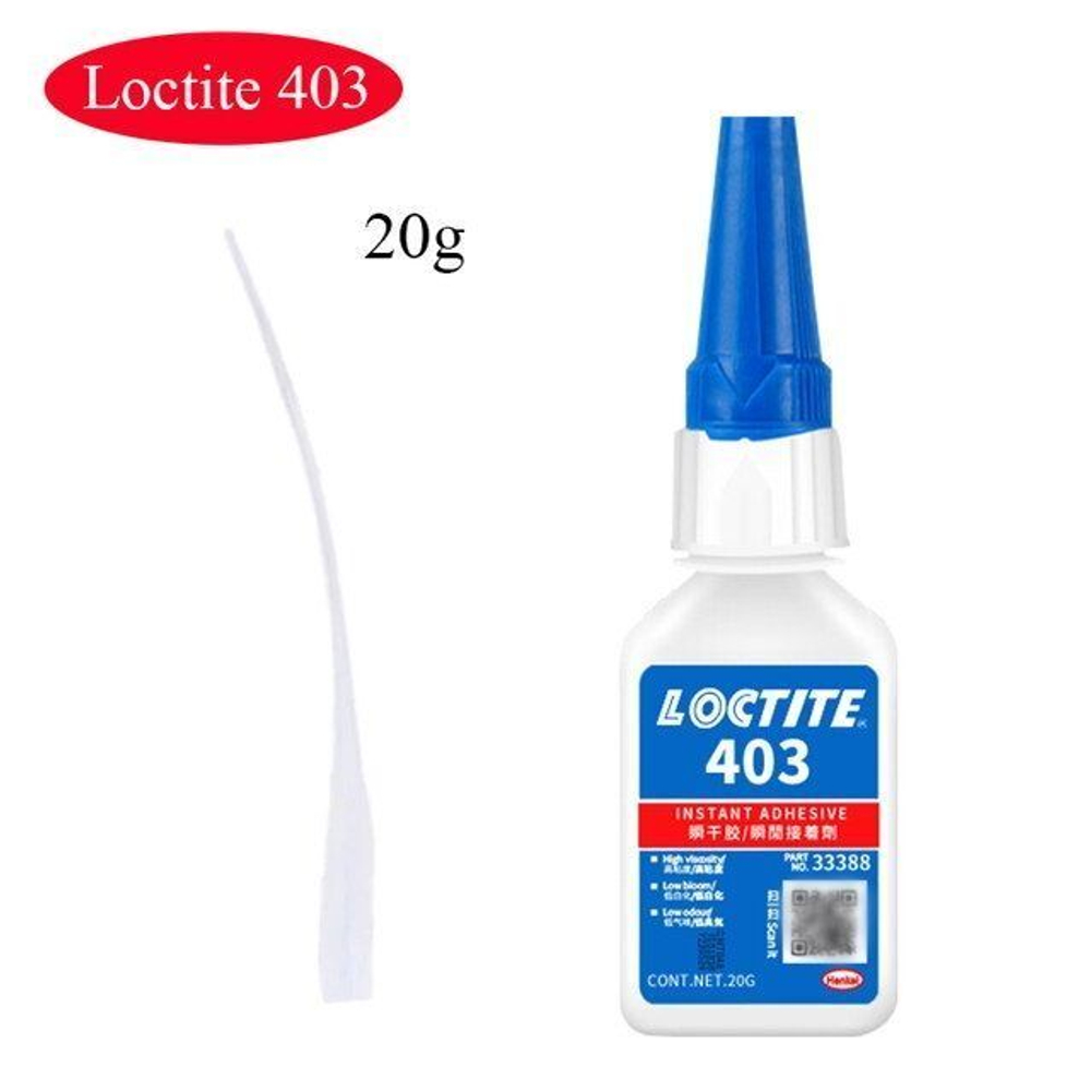 Клей моментального отверждения Loctite 403, общего назначения, 20 гр