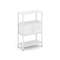 Shelf System Односекционный стеллаж трехярусный с ящиками SN.STM-312 Белый/Металл Белый 810*400*1246
