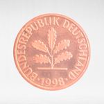Germany, 1 Pfennig, 1998, (Karlsruhe Mint - "G"), XF