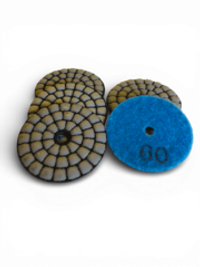 Алмазный шлифовальный круг для гравера (черепашка) для сухой и мокрой шлифовки Ø50мм P60