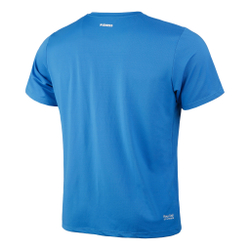 Мужское теннисное поло K-Swiss Core Team Stripe Crew T-Shirt Men - Blue, Multicoloured