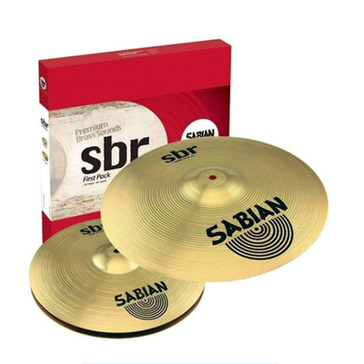 Набор тарелок (13" Hats, 16" Crash) Sabian Sbr First Pack
