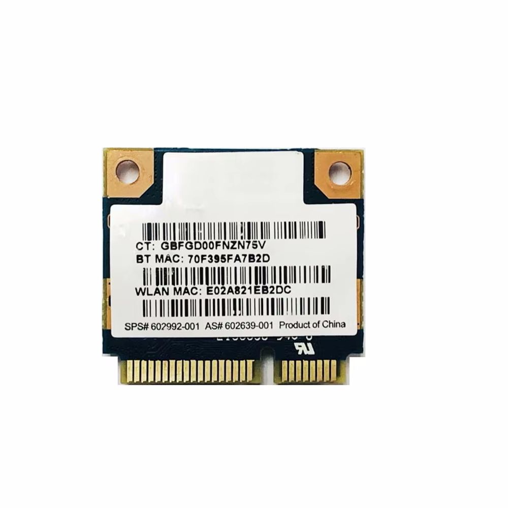 Модем HP 802.11N Wireless WIFI+Bluetooth Combo Card RT3090BC4