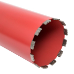 Коронка алмазная (проходка) WCHP-162/450 (1 ¼″ UNC) EKF Expert (2.00 шт.)