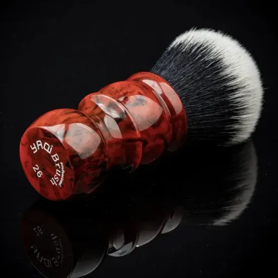 Помазок для бритья Yaqi R1735-26 Red Marble