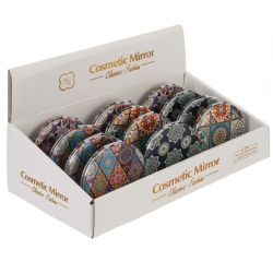 GAEM Зеркало карманное (блок 12шт), L7 W7 H1 см, 4в.