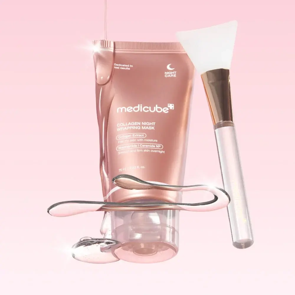 Medicube Collagen Night Wrapping Mask ночная маска-плёнка с коллагеном