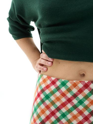 Зеленая трикотажная футболка-поло