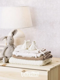 Обои виниловые, антивандальные, штукатурка серая с перламутром, антивандальные, для коридора, Rich (Flizelini, 1903-63)