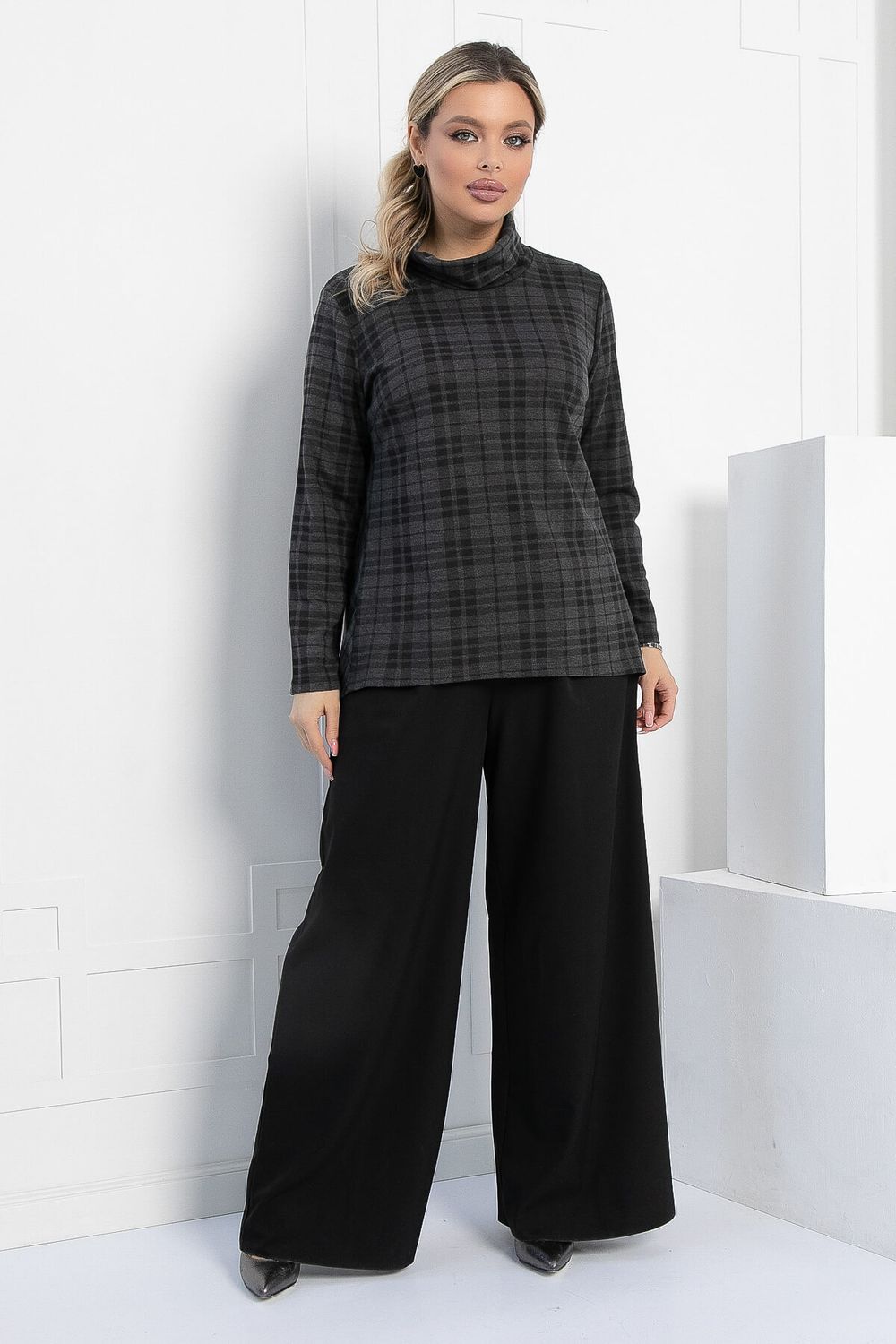 Джемпер Прага НЬЮ (черная) Б12793-16М LT Collection