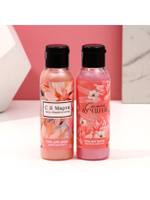 Подарочный набор «8 Марта!», гель для душа и пена для ванны 2×100 мл, мочалка для тела, Чистое счастье