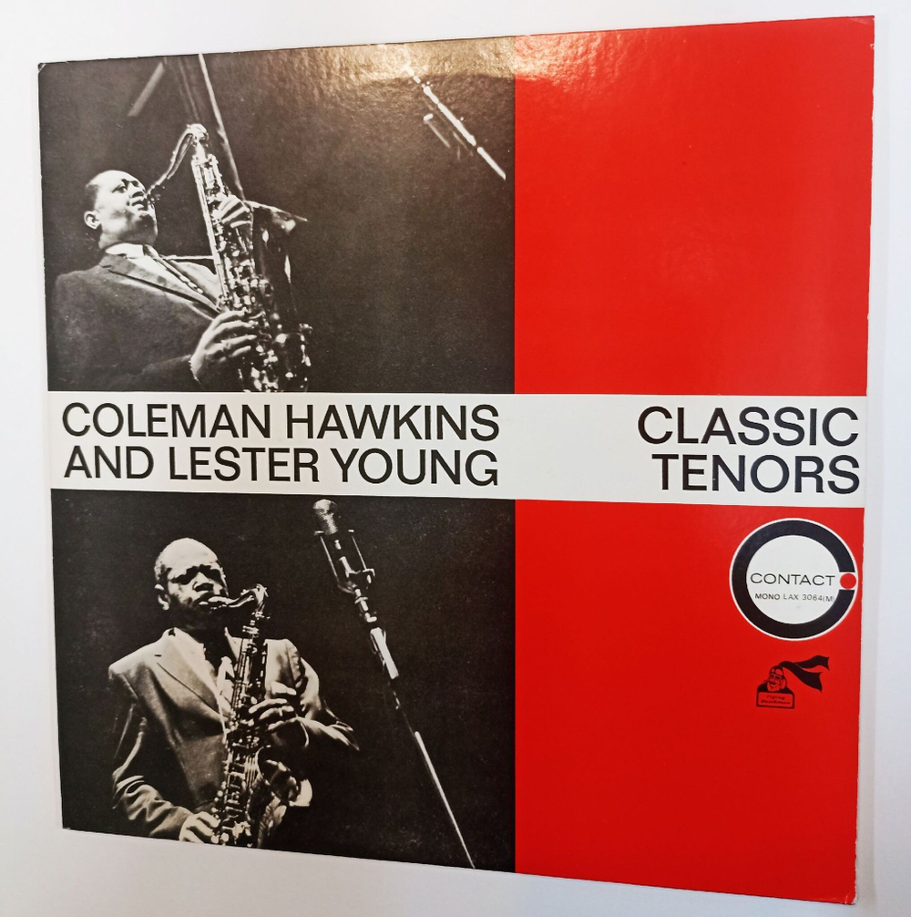 Винтажная виниловая пластинка LP Coleman Hawkins And Lester Young Classic Tenors (Japan 1975)