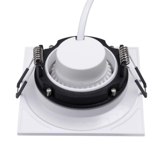 A2866PL-1WH Светильник потолочный встраиваемый GIRO для MR16 95x95×38мм белый IP44 монтаж Ø75мм