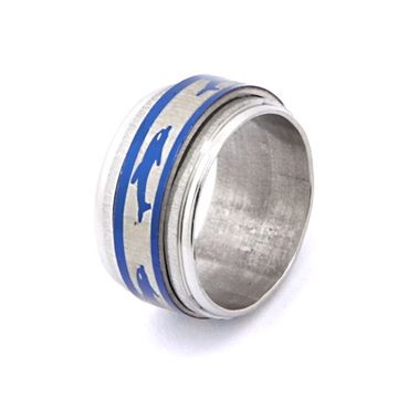 Кольцо стальное (87) "Акула"