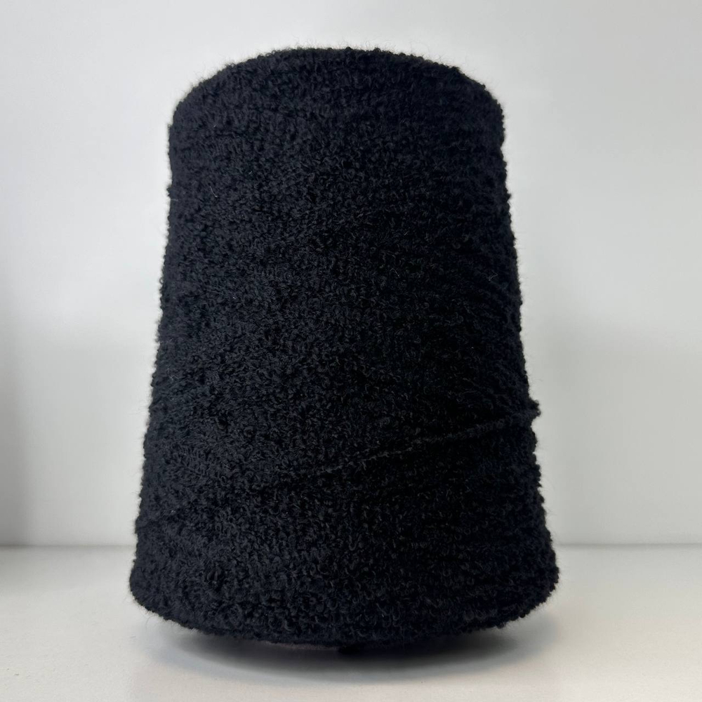 14488 - VIMAR; 51% кашемир, 34% меринос, 15% шёлк; 450м/100гр; col. nero, цвет: черный; S723