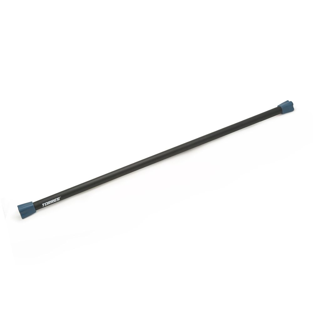 Бодибар TORRES 2 кг, PL525002, металл в неопреновой оболочке, черный