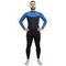 Гидрокостюм Marlin Tropic man черный/синий 3 мм