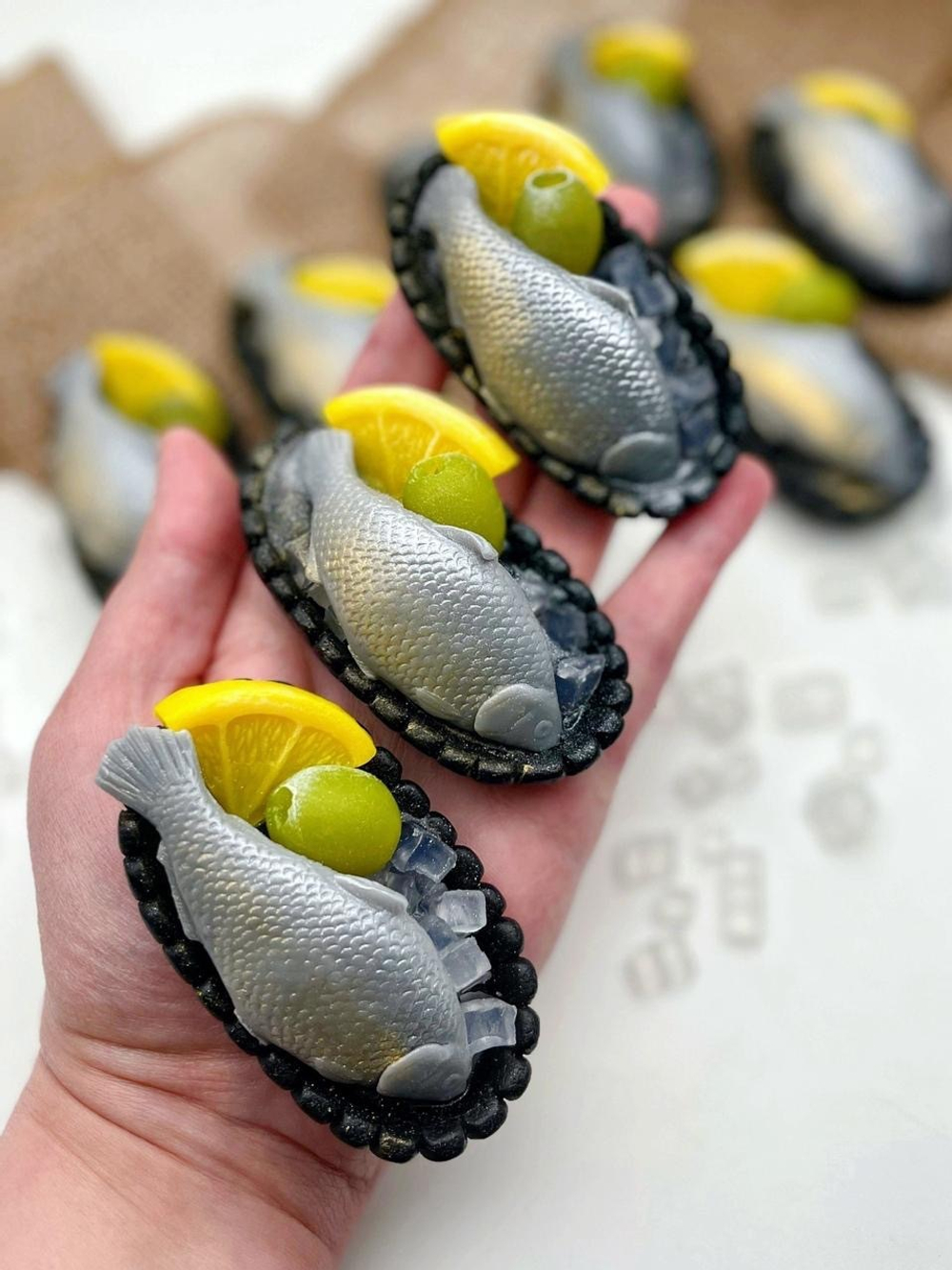 Мини-мыло «Рыбка на льду»  Magic Benefit Soap