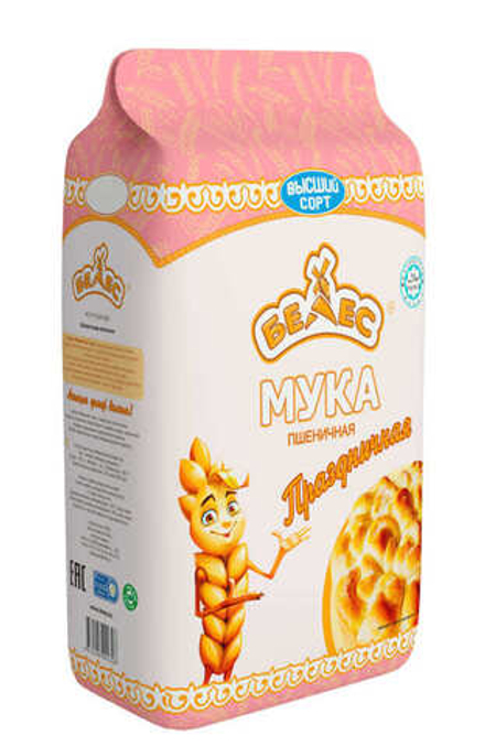 Мука пшеничная "Белес Праздничная" 2кг. Казахстан