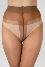 Тонкие матовые колготки Ultimate (Размер: L) (Цвет: черный)