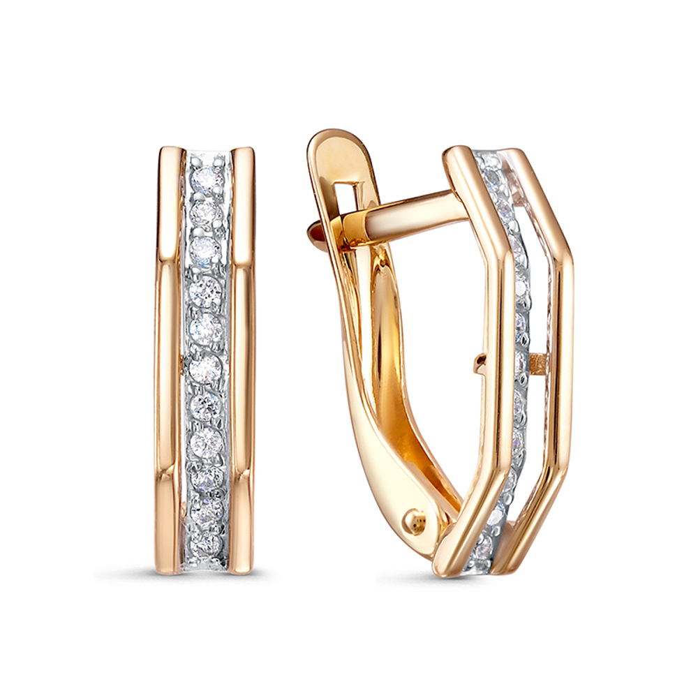 Серьги из золота 585 пробы
