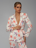 Пижамный костюм с ласточками