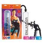 Прозрачная вакуумная помпа с большой колбой X Factor (Цвет: прозрачный)