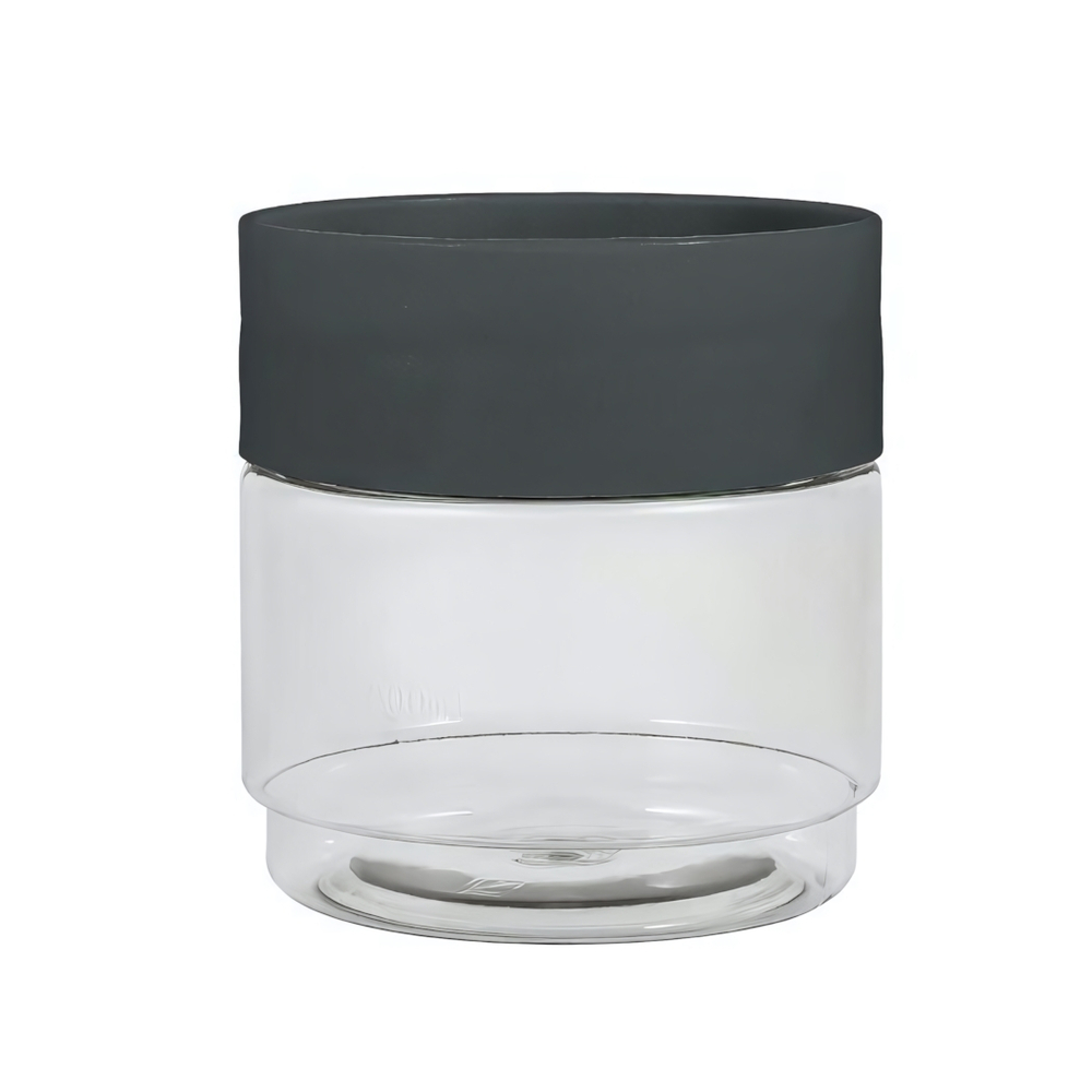 Емкость для сыпучих продуктов "Asti" 0,5л (черный)