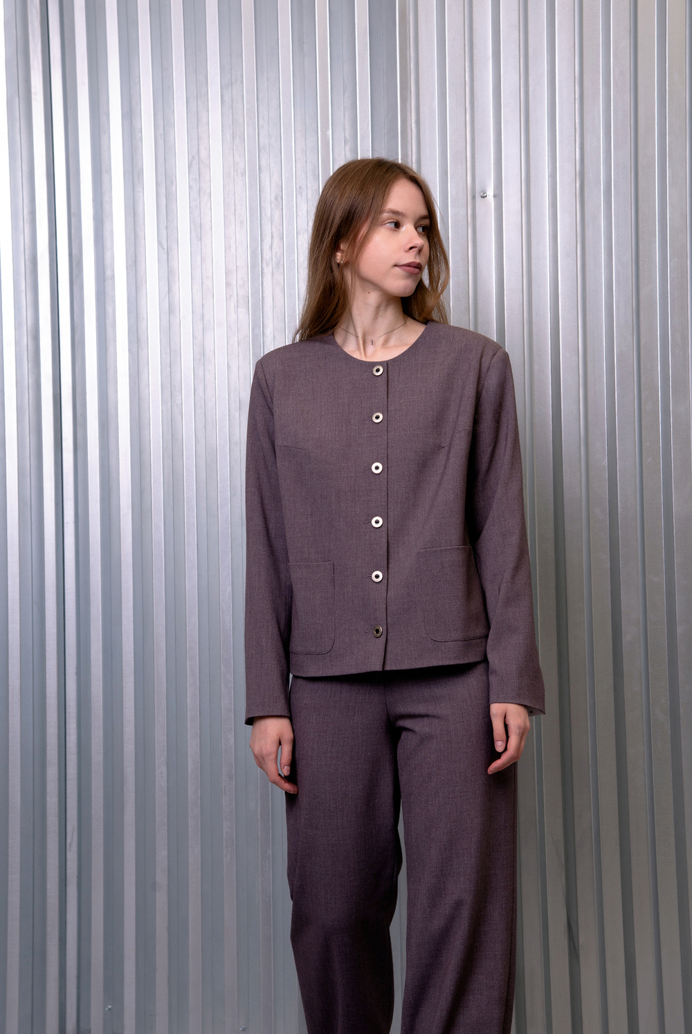 Жакет женский 3883ВПБ, Кофе #519Коф043883ВПБ