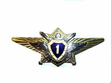 Значок Классность офицерского состава ВС РФ 1 класс