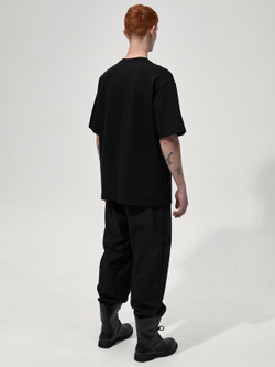 Футболка "Удобная". Черная