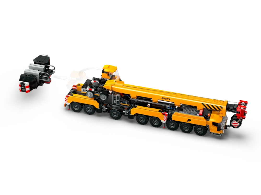Конструктор LEGO City 60409 Желтый мобильный строительный кран