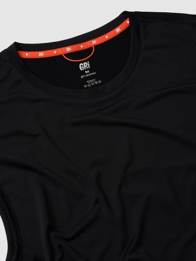 Майка мужская GRI Фитнес чёрная
