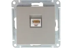 Розетка RJ45 Systeme Electric ATLASDESIGN шампань 38173