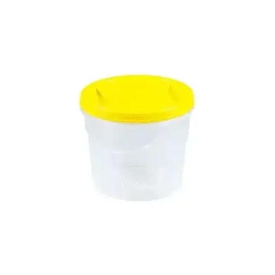 Контейнер пищевой круглый 1,8л, Прозрачный