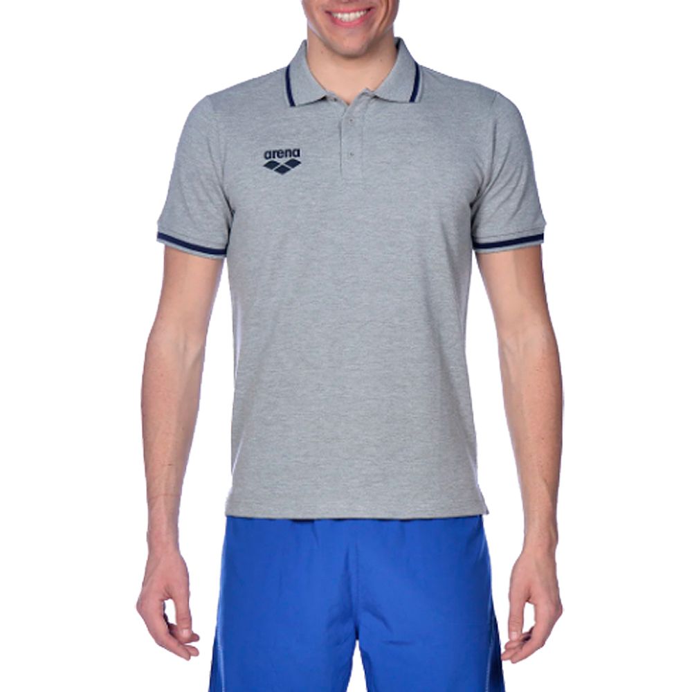 Рубашка-поло Arena Team Line SS POLO Unisex (серая)