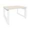 Onix Direct Стол журнальный на О-образном м/к O.MO-SJ-1 Денвер Светлый/Металл Белый 780*600*450