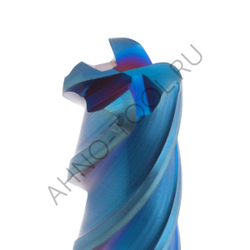 Фреза твердосплавная радиусная  12мм (L=75, l=30, хв=12) Z4 35° по закаленной стали BRHM-4R-D12.0R2.