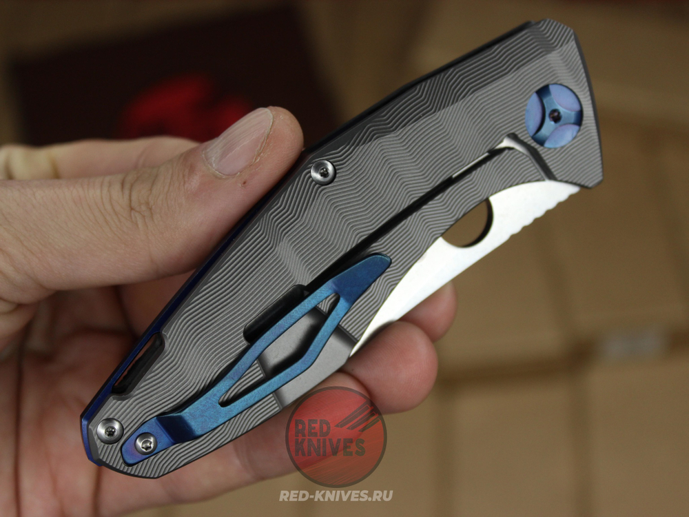 Нож Spyderco Drunken Титан А+++ (Реплика) C235CFTIP