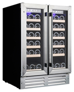 Винный шкаф Temptech Premium WP2DQ60DCS нерж. сталь