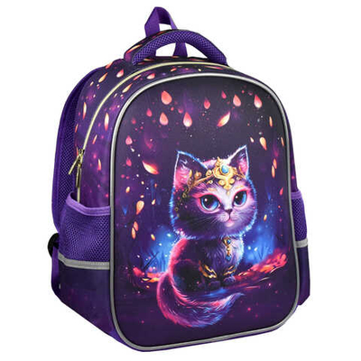 Ранец школьный, Феникс+, 27,5x37,5x14,5 см, полиэстер, ЭВА-панель, сублимационная печать, 1 отделение (-я)