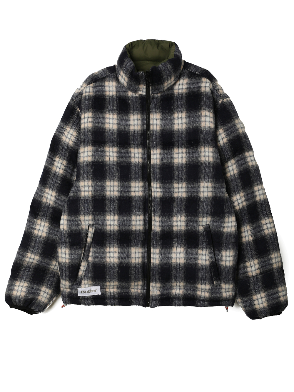 Мужская Куртка Утепленная Reversible Plaid Puffer