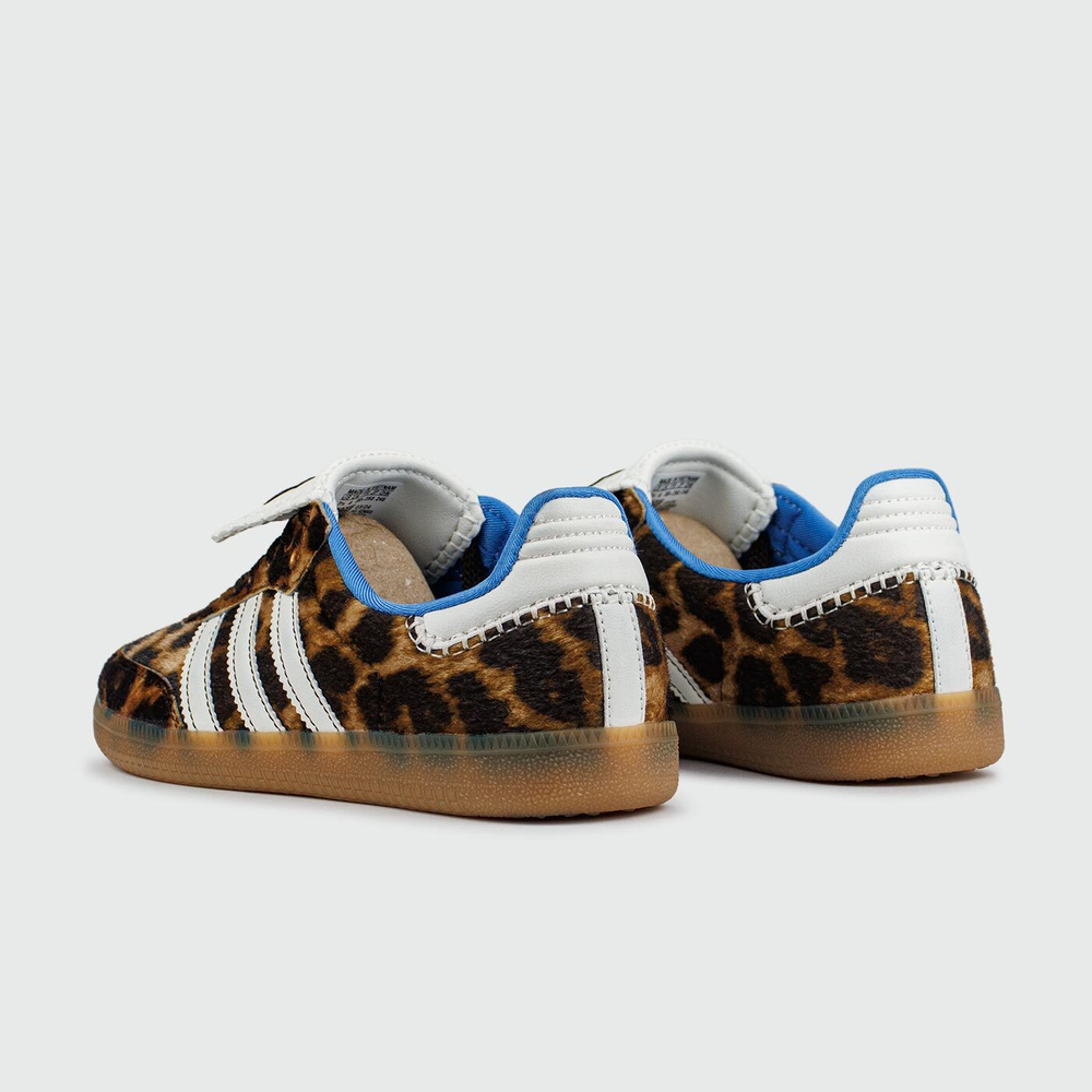 Кроссовки Adidas Samba Pony x Wales Bonner Dark Brown