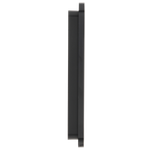 BRITE Рамка 1-местная РУ-1-1-Бр металл черный RE IEK