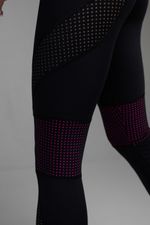 Леггинсы со вставками Neon Perforation Pink