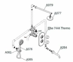 Душевая система WasserKRAFT Elbe 7400 A177477