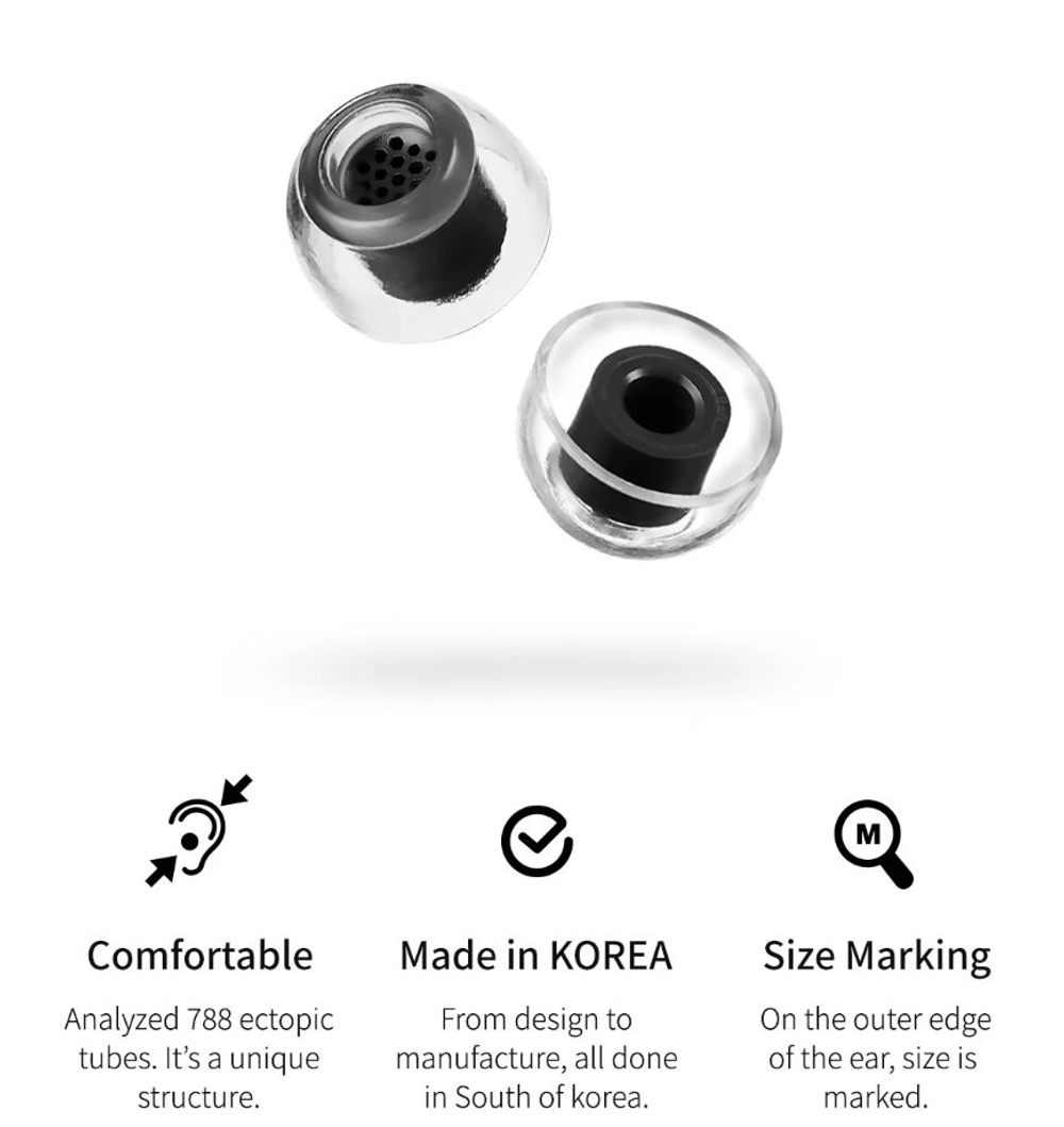 Амбушюры AZLA SednaEarfit XELASTEC II размер M