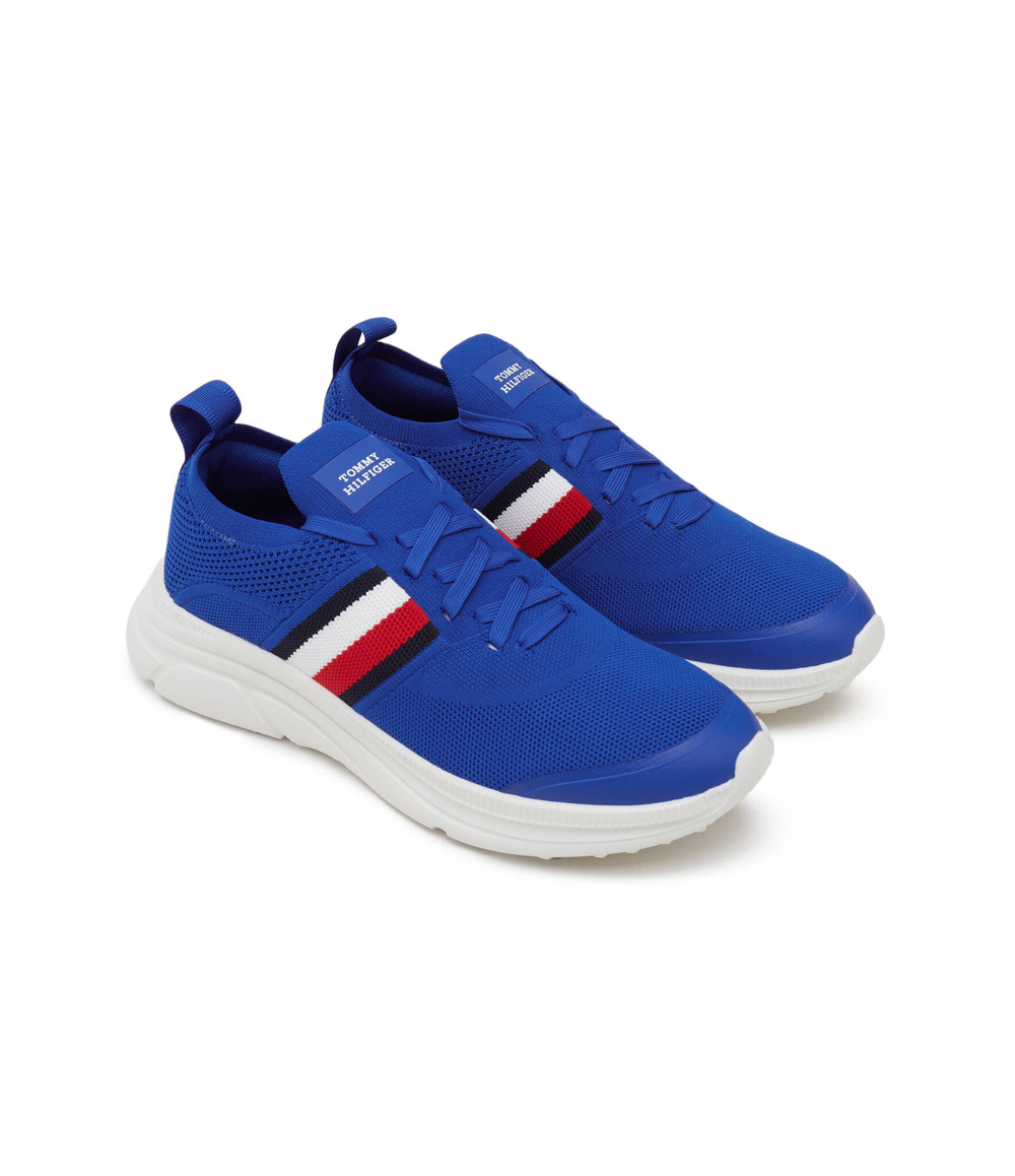 Кроссовки KNIT STRIPES ESS Tommy Hilfiger - темно-голубой (FM0FM04798)