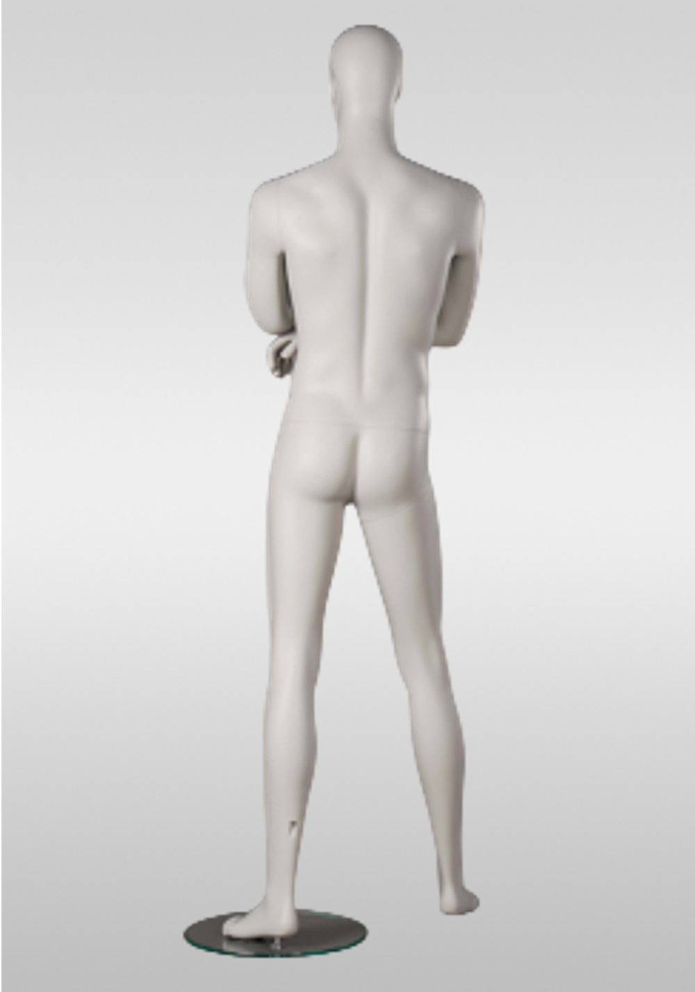 Мужской абстрактный манекен Alex 2/Белый матовый