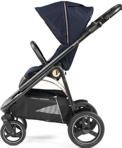 Коляска 3 в 1 Peg Perego Veloce TC Belvedere Lounge Blue Shine